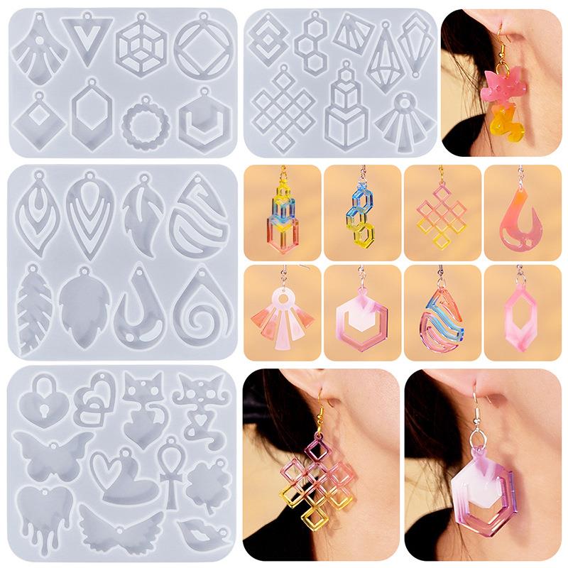 Resin Art Work - DIY anting liontin Epoxy Resin silikon