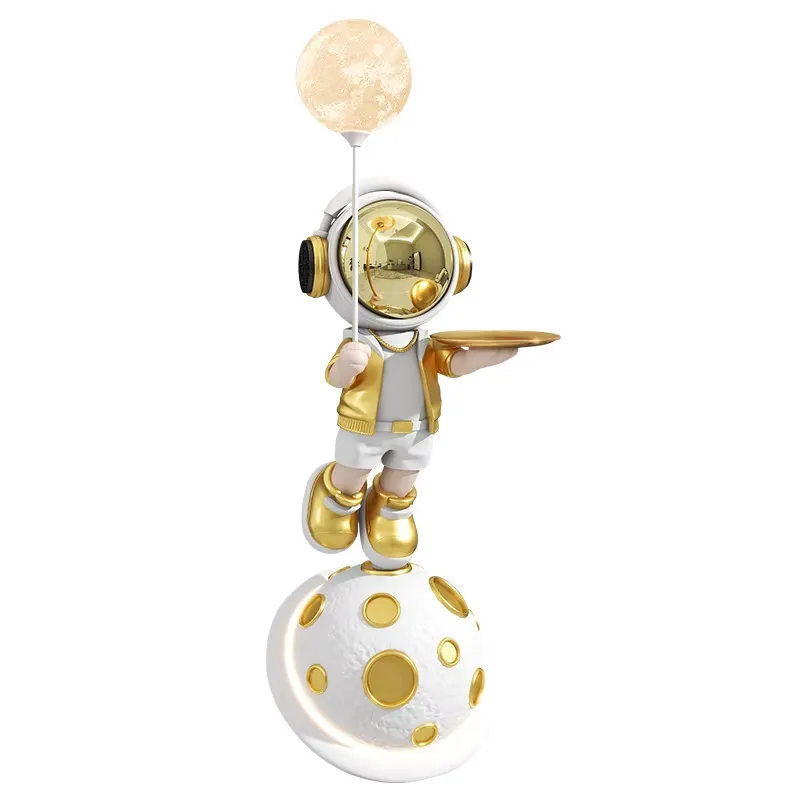 Resin Art Floor - Dekorasi Lantai Besar Seni Lukis Astronot