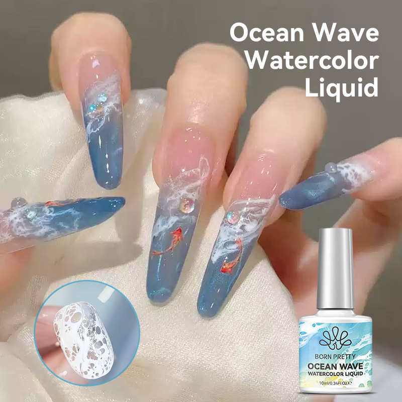 Resin Art Ocean - BORN PRETTY 10ml Bubble Ocean Wave