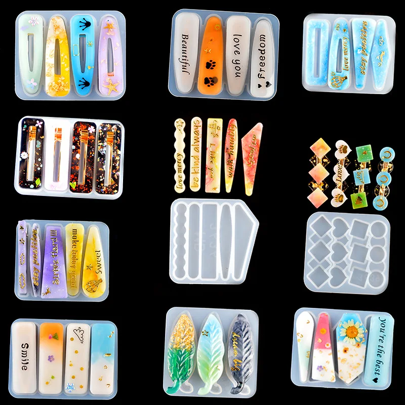 Resin Art Work - DIY Epoksi Resin Jepit Rambut Jepit