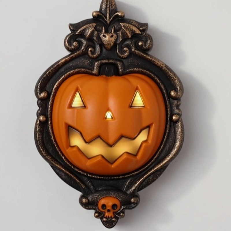 Background Resin Art - Lampu Dinding Halaman Halloween, Spanduk Gantung