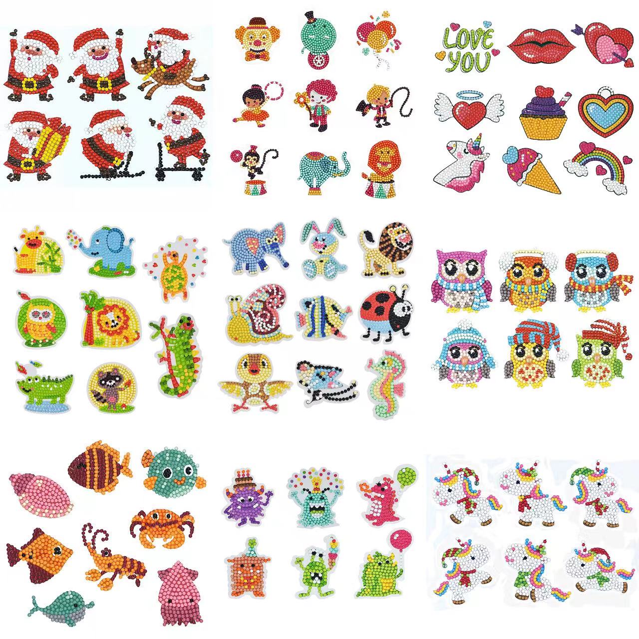 Stiker lukisan berlian 5D DIY  - Resin Art Home Decor ulasan dan harga