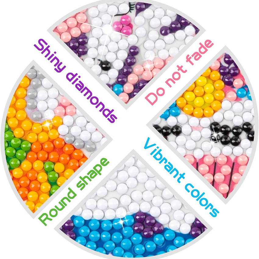 Stiker lukisan berlian 5D DIY  - Resin Art Home Decor ulasan dan harga