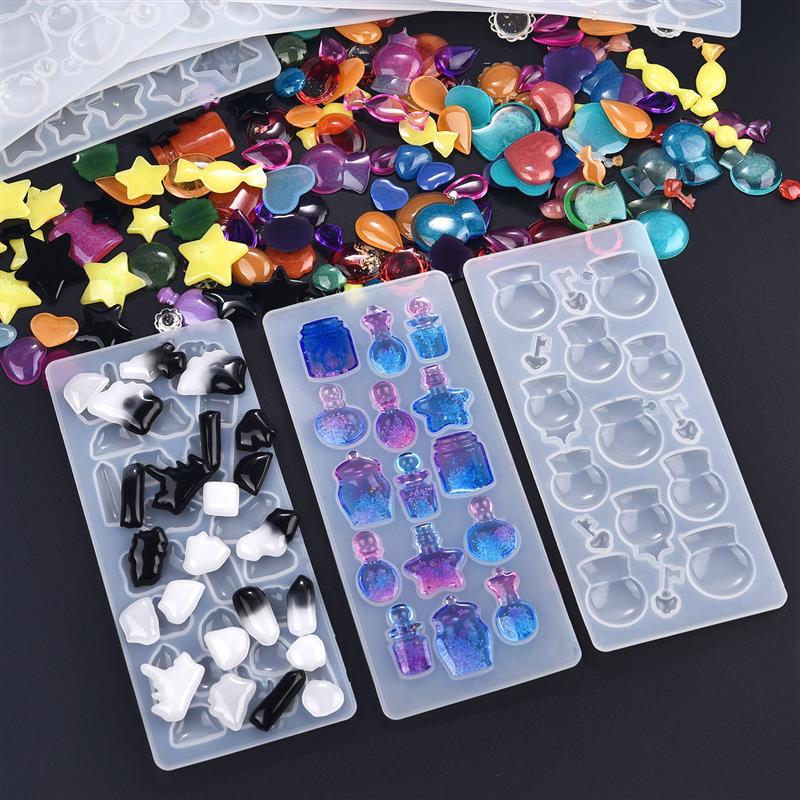 DIY Dasar Cabochon Resin Cetak - Resin Art Work ulasan dan harga