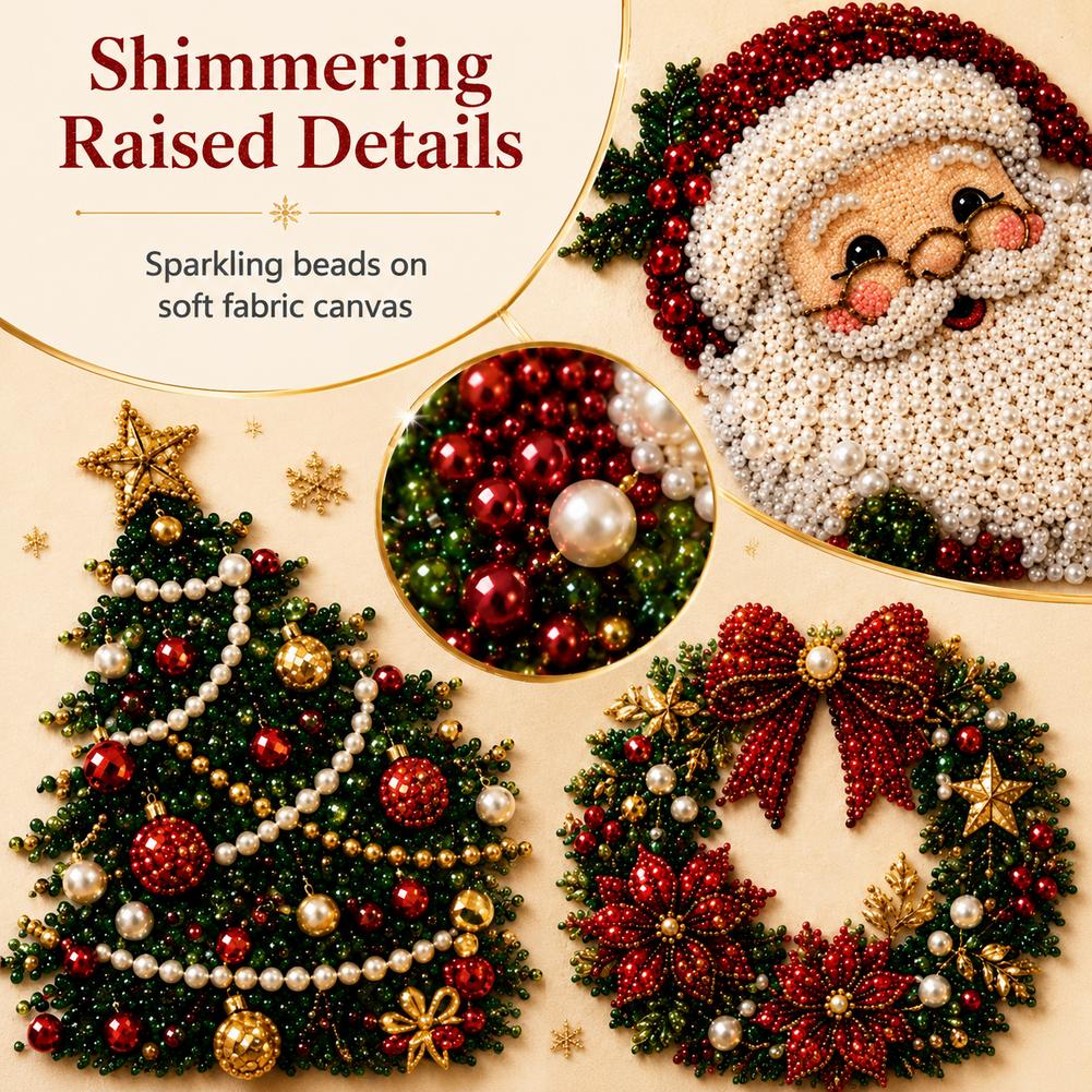 Kit Seni Mutiara Santa Claus N - Resin Art Kit ulasan dan harga
