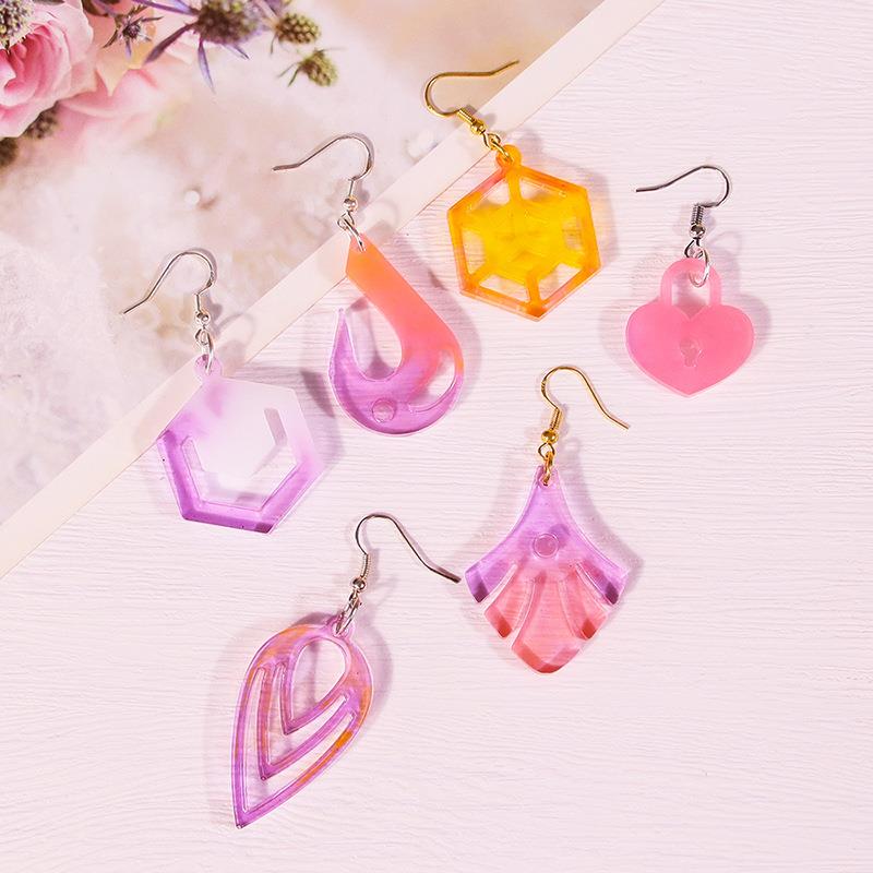 DIY anting liontin Epoxy Resin - Resin Art Work ulasan dan harga