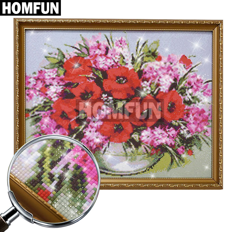 HOMFUN Persegi Penuh/Bor Bulat - Resin Art Name ulasan dan harga