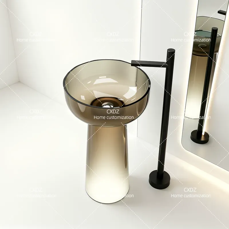Wastafel Kolom Terintegrasi da - Resin Art Floor ulasan dan harga