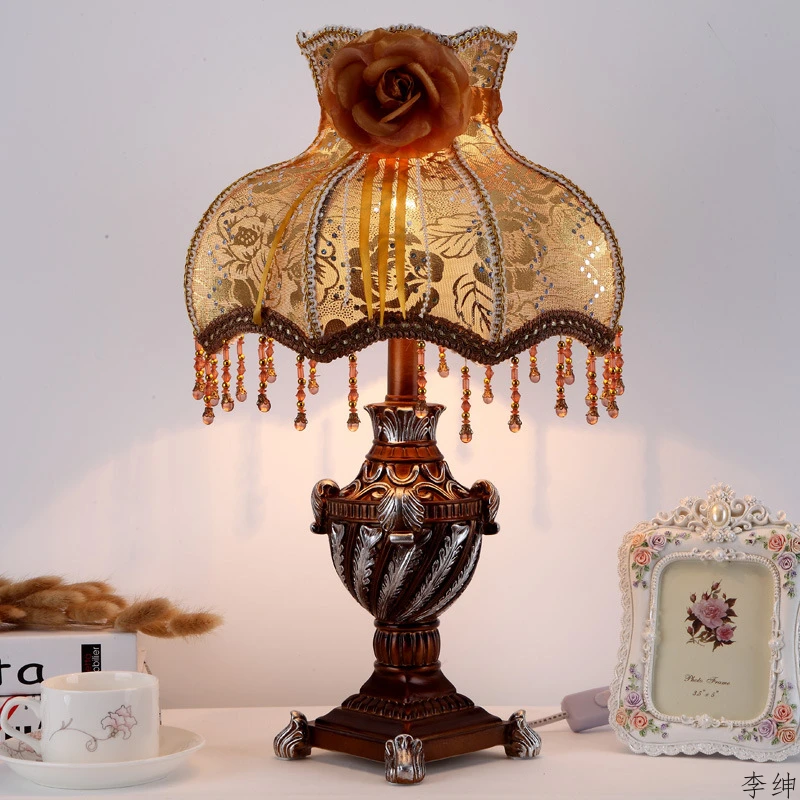 Nordic Putri Vintage Lampu Mej - Resin Art Floor ulasan dan harga