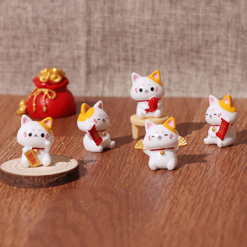 Kekayaan melambai kucing tanga - Resin Art Ocean ulasan dan harga
