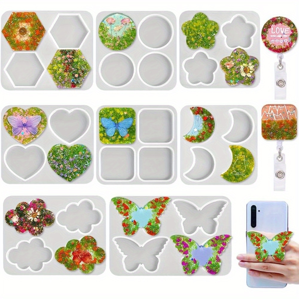 Cetakan Silikon Resin DIY Mult - Resin Art Name ulasan dan harga