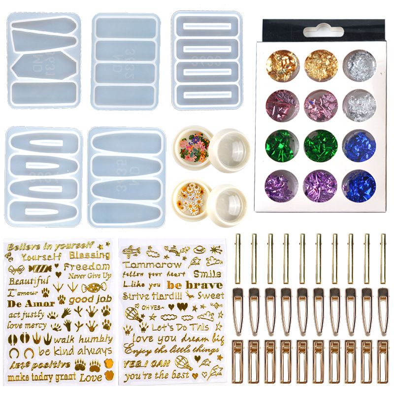 DIY Epoksi Resin Jepit Rambut  - Resin Art Work ulasan dan harga