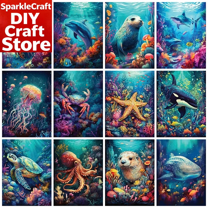 1 Buah Kit Lukisan Berlian Bul - Resin Art Home Decor ulasan dan harga