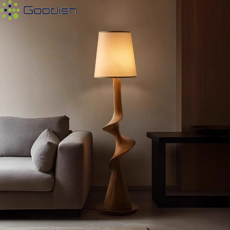 Lampu Lantai LED Kayu Lengkung - Resin Art Floor ulasan dan harga