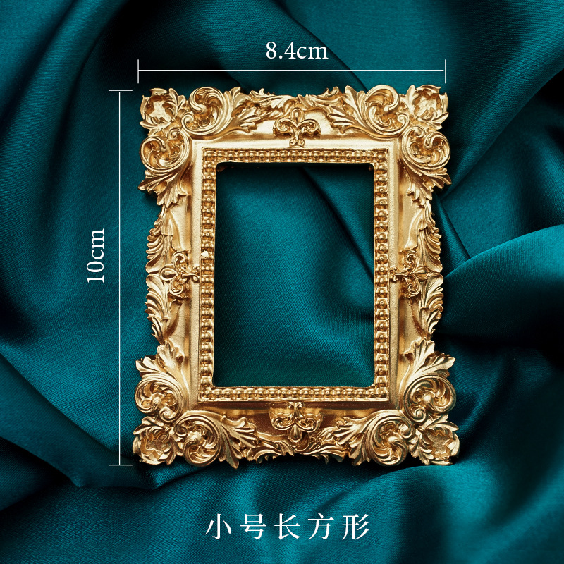 Bingkai foto Retro emas, seni  - Background Resin Art ulasan dan harga