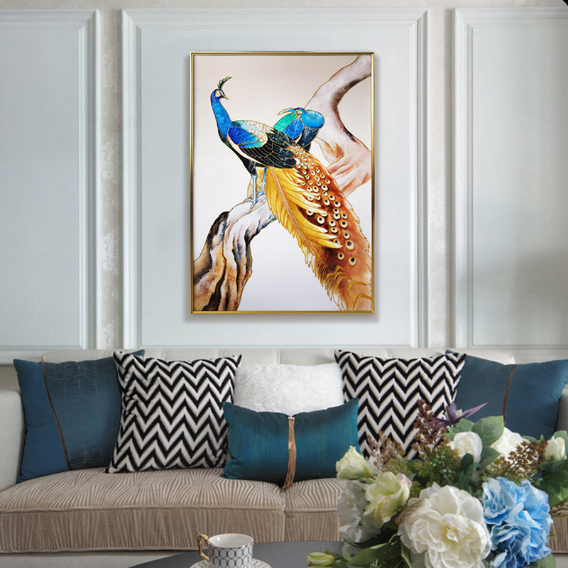 Lukisan Dinding Seni Burung Me - Background Resin Art ulasan dan harga