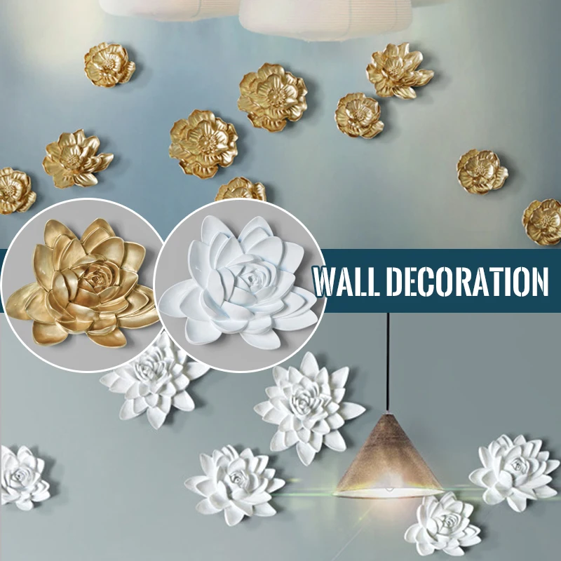 Hiasan Dinding Bunga Teratai P - Background Resin Art ulasan dan harga