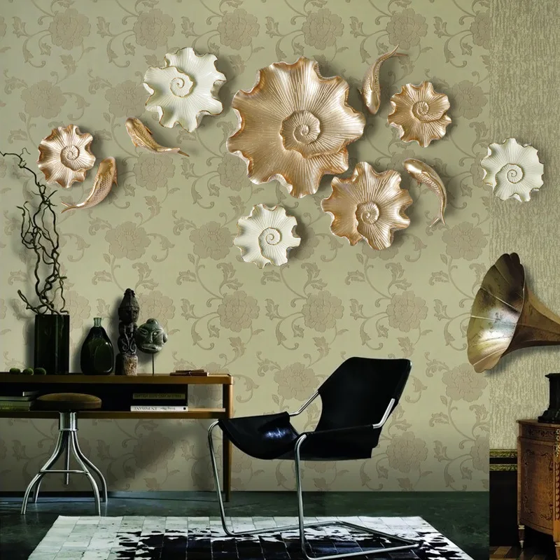 Hiasan Dinding Bunga Teratai P - Background Resin Art ulasan dan harga