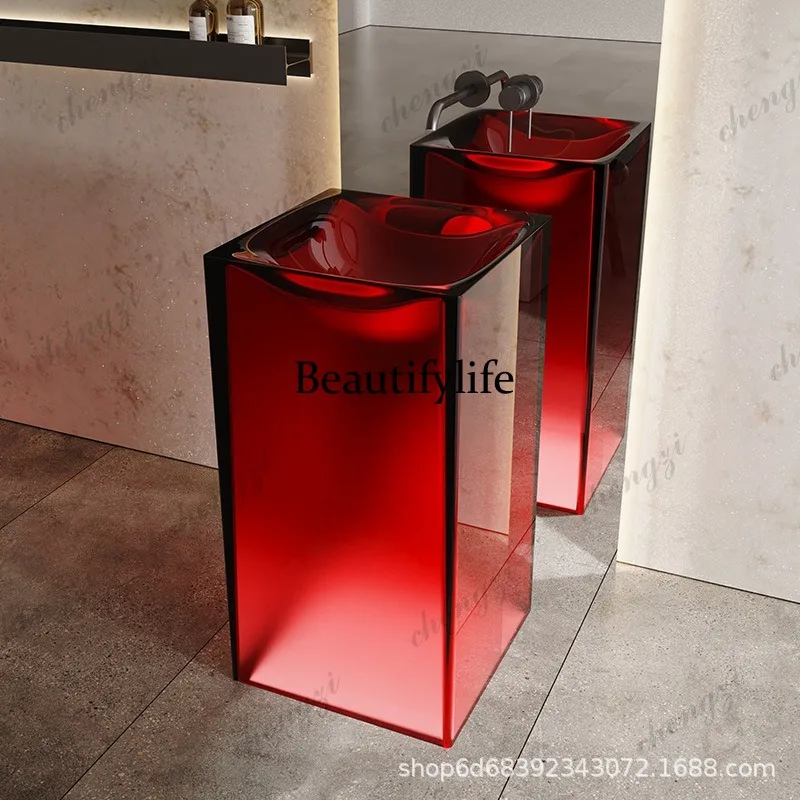 R134 Wastafel kolom resin tran - Resin Art Floor ulasan dan harga