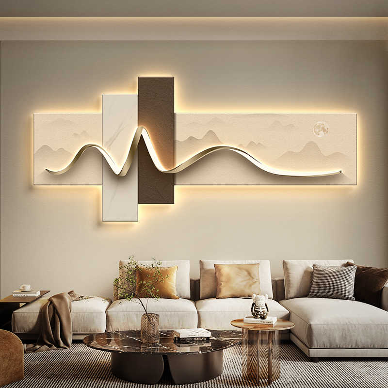 Lukisan dekorasi ruang tamu, l - Background Resin Art ulasan dan harga