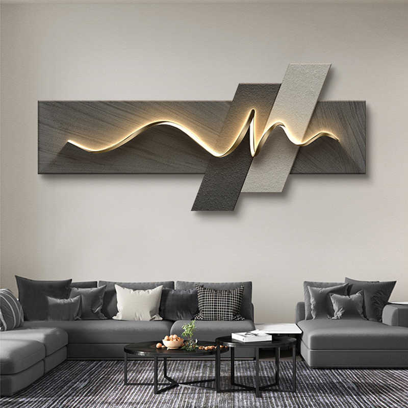 Lukisan dekorasi ruang tamu, l - Background Resin Art ulasan dan harga