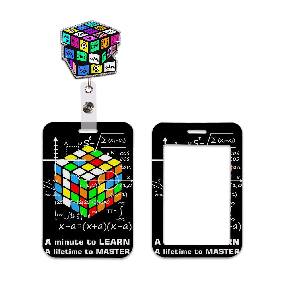 Tempat Kartu Kerja Pola Kubus  - Resin Art Name ulasan dan harga