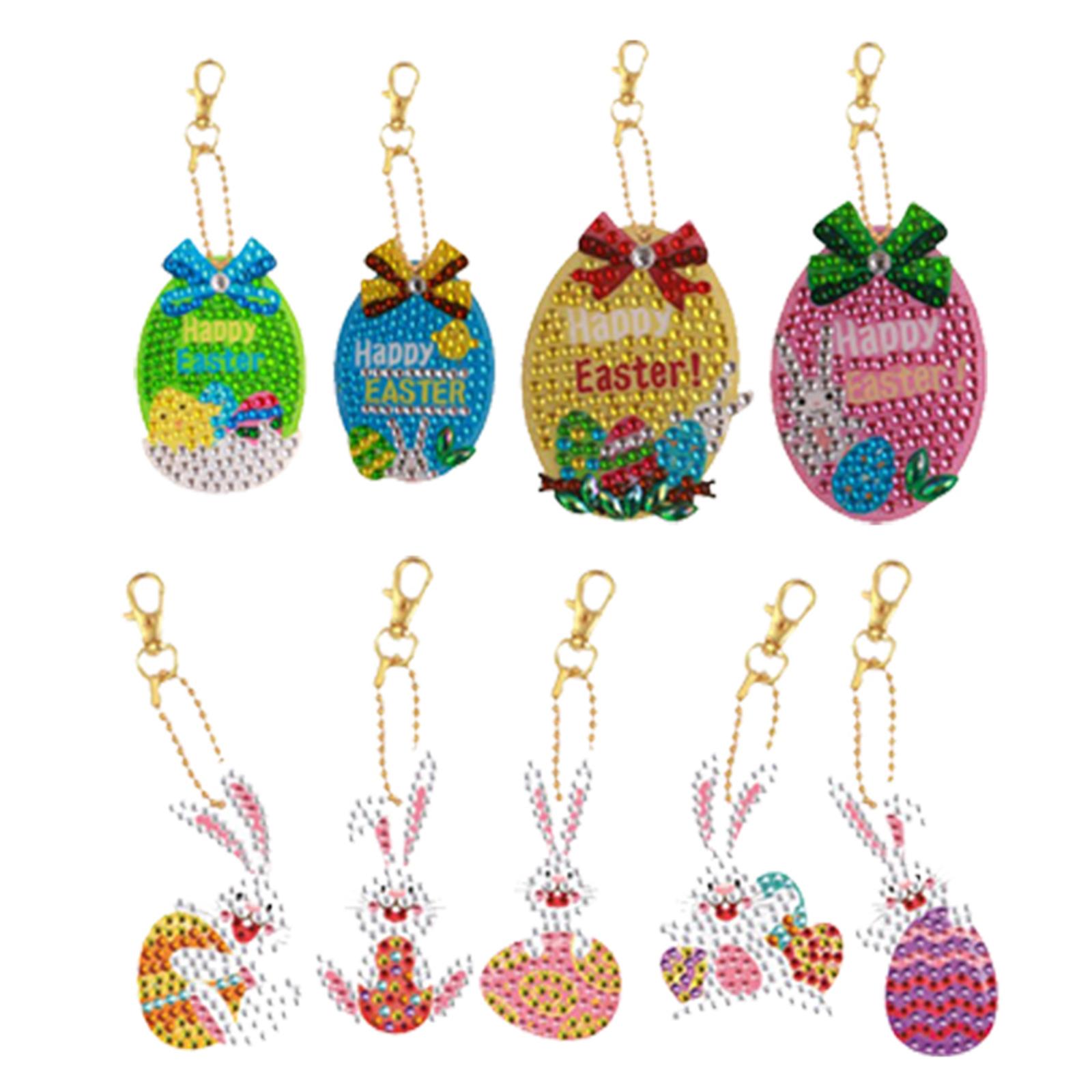Gantungan Kunci Lukisan Berlia - Resin Art Keychain Design ulasan dan harga