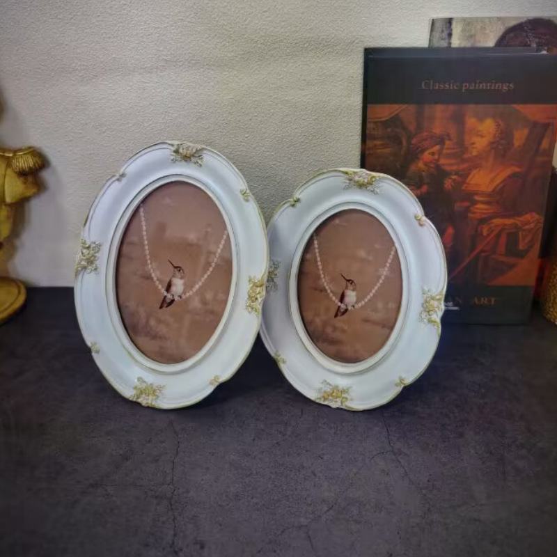 Bingkai Foto Dinding Vintage P - Background Resin Art ulasan dan harga