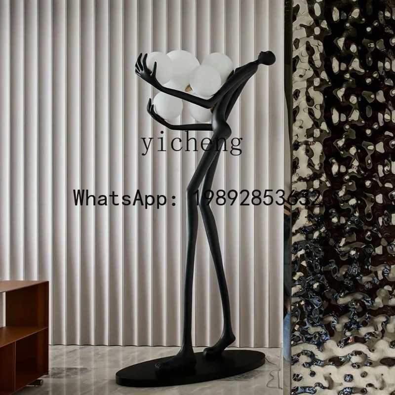 Patung humanoid T4, dekorasi b - Resin Art Floor ulasan dan harga